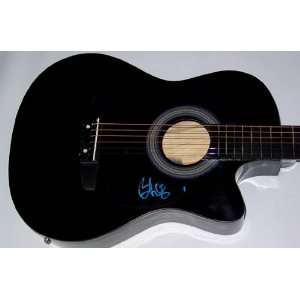   Paisley Autographed Signed Acoustic/Electric Guitar 
