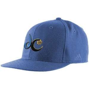  adidas Washington Wizards Light Blue Basic Logo Fitted Hat 