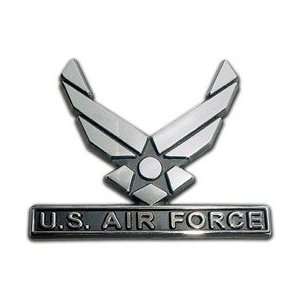  Air Force Wings Seal Chrome Automobile Emblem Automotive