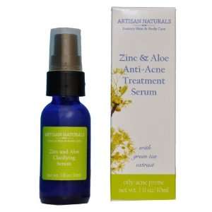    Zinc & Aloe Anti Acne Clarifying Treatment Serum 1oz Beauty
