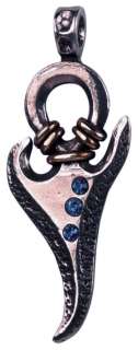 Atlantis Aquetti Pendant Pagan Wiccan Witchcraft Jewelry Swarvorski 