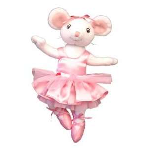    Angelina Ballerina Poseable Learn to Dance Plush 14 Toys & Games