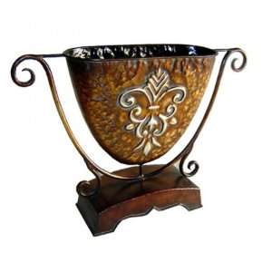 11.75 Antique Bronze Vase (Antique Bronze) (11.75H x 17 