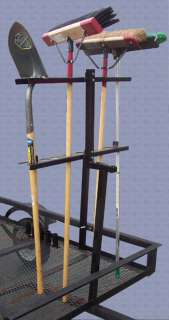 NEW STEEL PORTABLE HAND TOOL RACK FOR SHOVELS BROOMS  