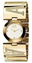   Armani Exchange Ladies Watches Gold Plated AX4017   WW Watches