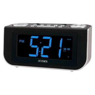 Jensen Interactive Talking Dual Alarm Clock Radio (JCR 300).Opens in a 
