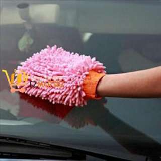 Car Cleaning Microfiber Glove Washing Mitt Mitten  