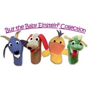  Baby Einstein Puppet Set of (4) Four Puppets: Toys & Games