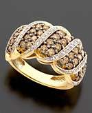    14k Gold Champagne Diamond Ring (1 1/2 ct. t.w.) customer 
