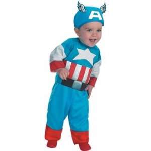   Captain America Super Hero Baby Costume (12 18 Months): Toys & Games