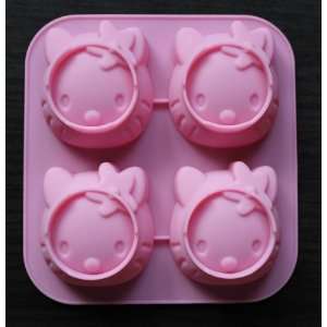 Cavity Kitty Silicone Cake Mold Chocolate Craft Candy Baking mold 