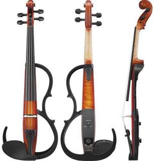 Yamaha SV 250 Pro Silent Electric Brown 4 String Violin  
