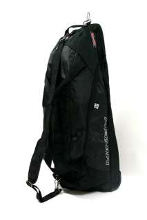 Miken Sports Wheeled Elite Baseball Equipment Bag Black  