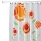 NEW InterDesign 35630 Leaves Fabric Shower Bath Curtain   Green items 