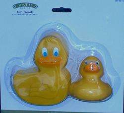 Rubber Ducky Tub Treads Duck Bathtub Decor Bath  