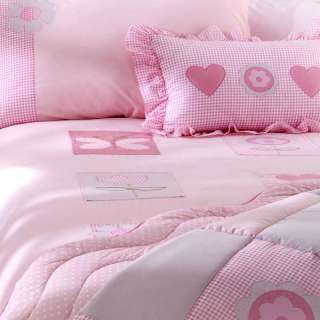 Girls Patchwork Duvet Cover or Bedspread or Cushion
