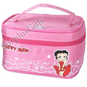 Betty Boop Cosmetic Bag in Pink  