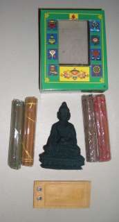   herbal buddha incense gift pack four types of bhutanese incense metok