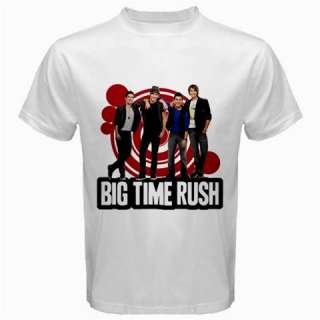 Big Time Rush T Shirt, New Hoodie White Tee Shirt Size S,M,L,XL,2XL 