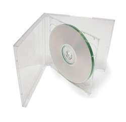 10 STANDARD Clear Double CD Jewel Case  