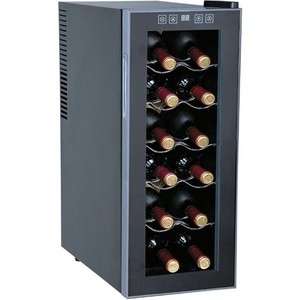 Slim Wine Cooler, 12 Bottle Chiller Refrigerator, Thermo Electric 