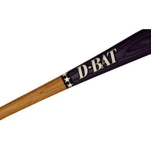  D Bat Pro Stock J33 Two Tone Baseball Bats UNFINISHED/NAVY 