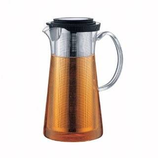 Bodum Bistro Glass Iced Tea Maker with Removable Stainless Steel 