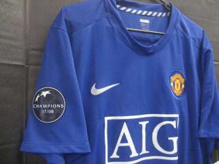  Nike 2008 Manchester United Ronaldo Player Issue C/L Jersey XXL  
