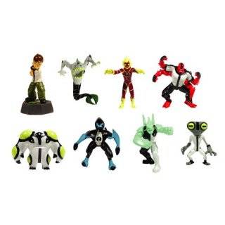 Ben 10 Mini Figures   Set of 8 Vending Machine Toys