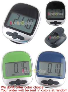 LCD Pedometer Walking Step Distance Calorie Counter #03  
