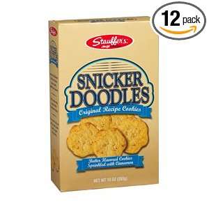 Stauffers Snicker Doodles, 10 Ounce Boxes (Pack of 12)  