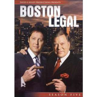 Boston Legal Season 5 (4 Discs) (Widescreen) (Dual layered DVD).Opens 