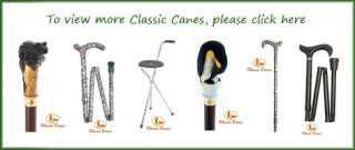 The Emporium   Classic Canes Folding Floral Walking Stick Cane   Green