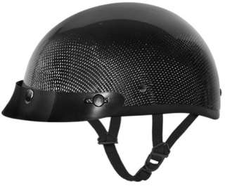 REAL Carbon Fiber Daytona DOT Motorcycle Helmet [L]  