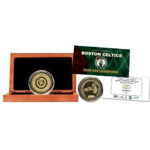  Boston Celtics 2008 NBA Champions 24KT Pure Gold Coin 