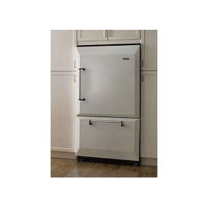 : AGA AFHR36WHT 20 cu. ft. Counter Depth Bottom Freezer Refrigerator 