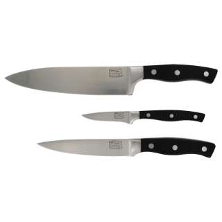 Chicago Cutlery Insignia 2 Stainless 3 Pc Knife Set 027979005102 