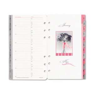  Day Timer® Pink Ribbon Two Page per Month Accessory Pack CALENDAR 