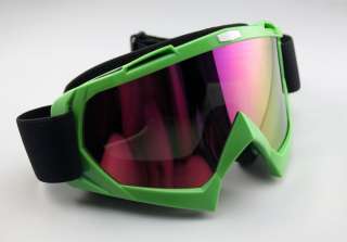   Bike ATV Off Road Ski Snowboard Goggle Eyewear Colored Lens  
