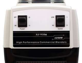 New 2011 MTN Commercial 2+ HP Blender Juicer Mixer 9506  