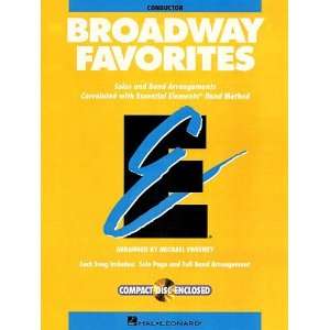  Broadway Favorites   Conductor   Bk+CD Musical 