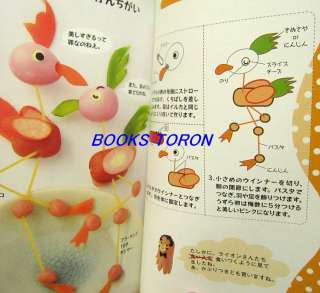    Decoration of Wiener for Bento /Japanese Cooking Book/157  