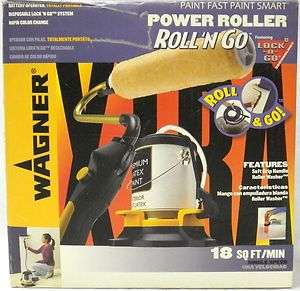 WAGNER Roll N Go Cordless Power Paint Roller 0514010  