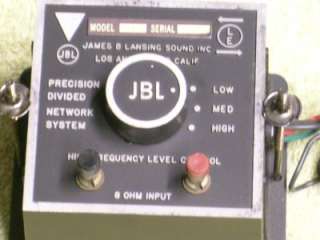 pair JBL LX4 2 Crossovers 2 way Vintage USA  