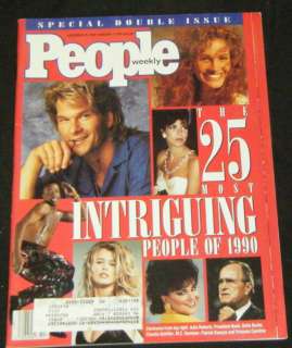 25 MOST INTRIGUING PEOPLE In People January 7, 1991  