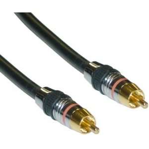  NEW Digital Coaxial RCA Cable, Premium Grade 24K Gold, 75 