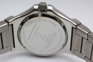 Nueva fecha de acero FG052 de reloj de hombre del vestido de Elgin
