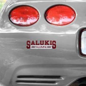  NCAA Southern Illinois Salukis Alumni Car Decal: Sports 