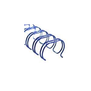  5/8 Blue Spiral O 19 Loop Wire Binding Combs   90pk Blue 