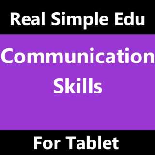 Communication Skills for Tablet
